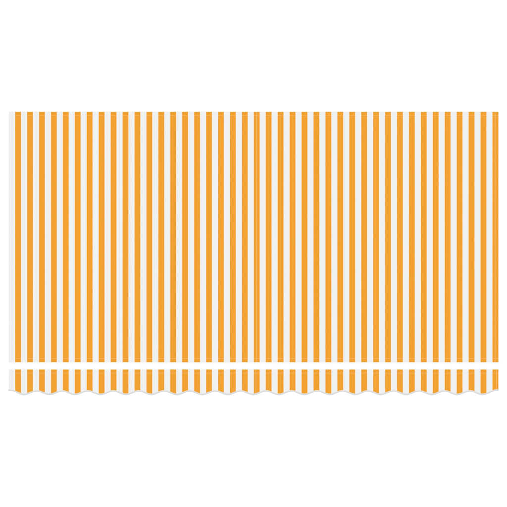 Inklapbaar Zonnescherm Geel 350 x 200 cm Stof – afbeelding 7