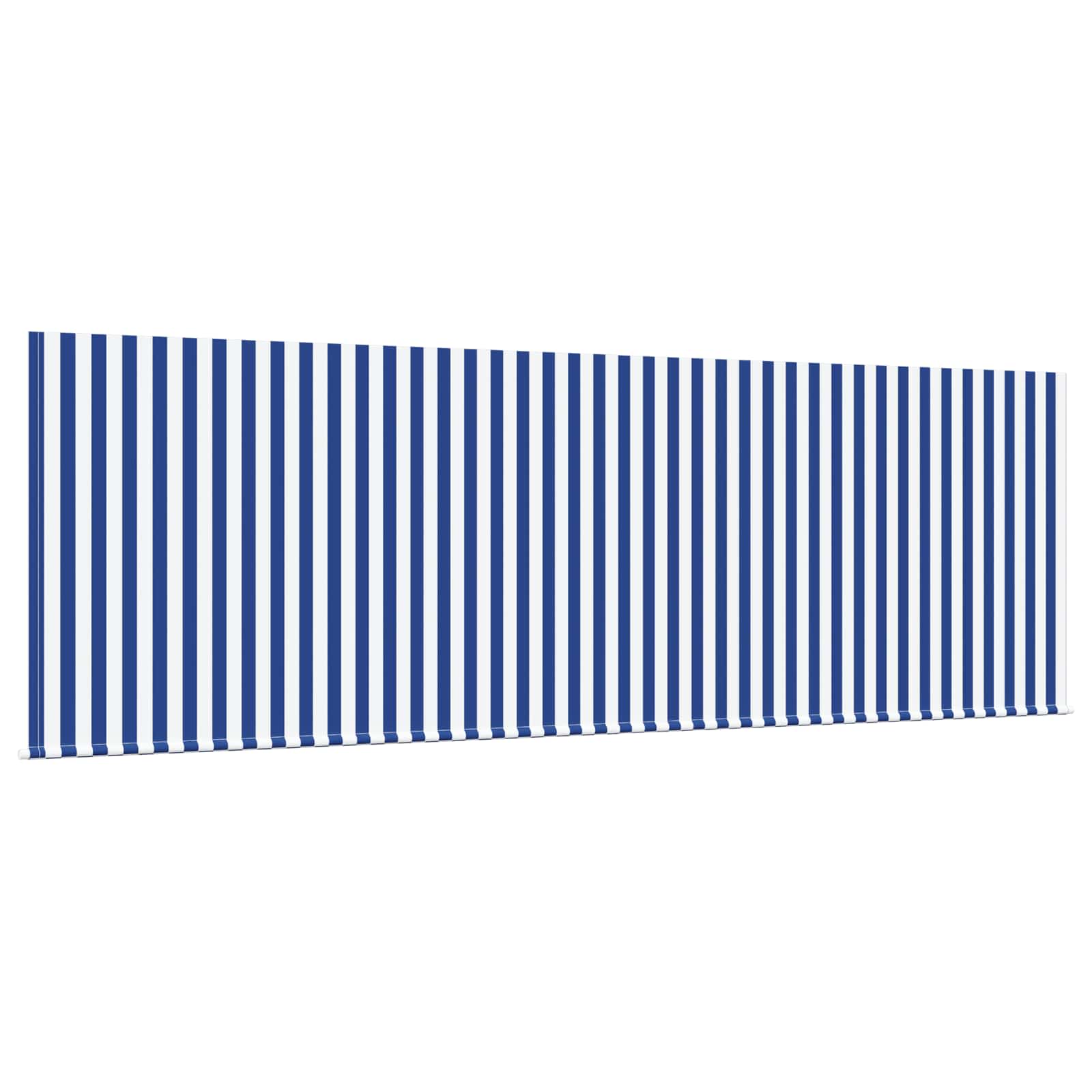 Inklapbaar Zonnescherm Blauw en Wit 400 x 200 cm – afbeelding 6