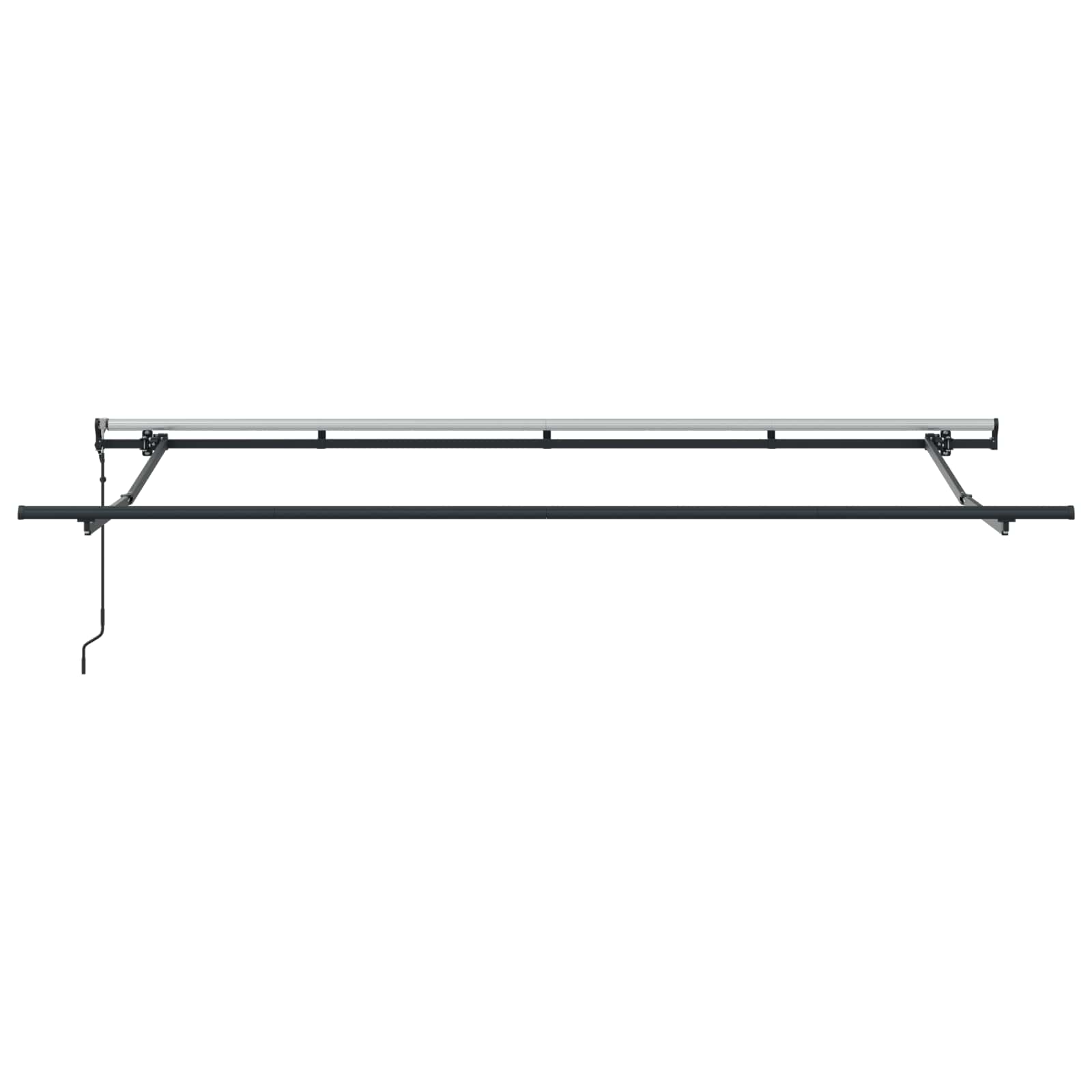 Inklapbaar Zonnescherm Antraciet 400 x 200 cm – afbeelding 8