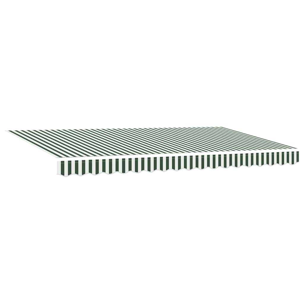 Zijde Frame Groen en Wit 400 x 200 cm Polyester met PU-coating – afbeelding 4