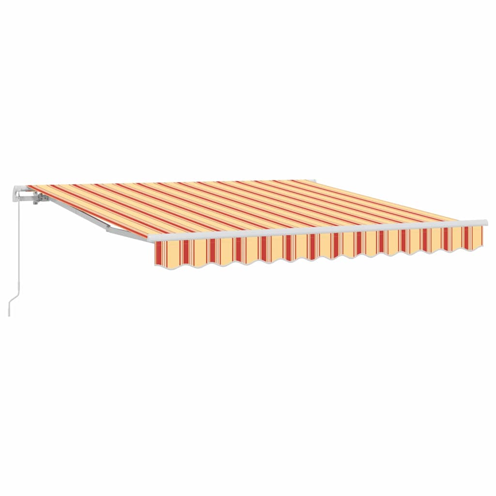 Inklapbaar Zonnescherm Geel en Oranje 300 x 250 cm – afbeelding 2