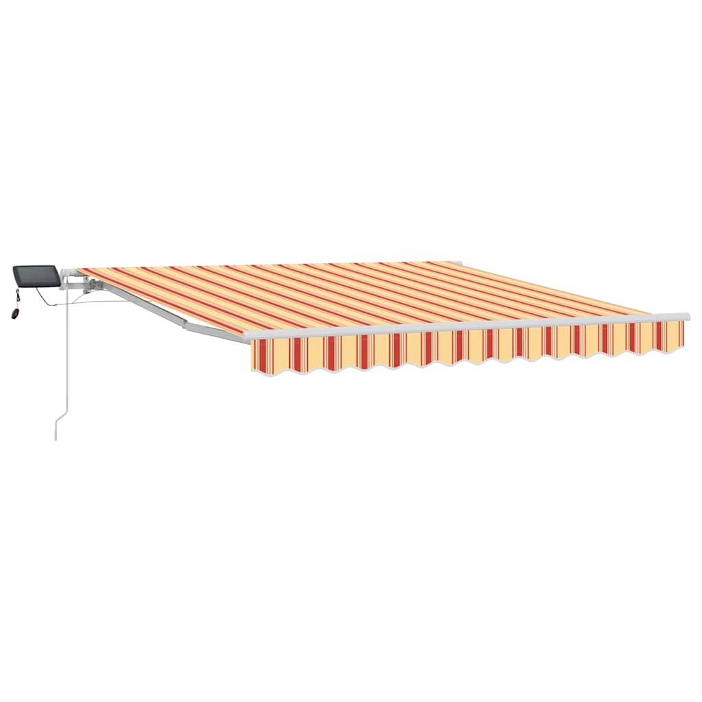 Inklapbaar Zonnescherm Geel en Oranje 300 x 250 cm – afbeelding 2