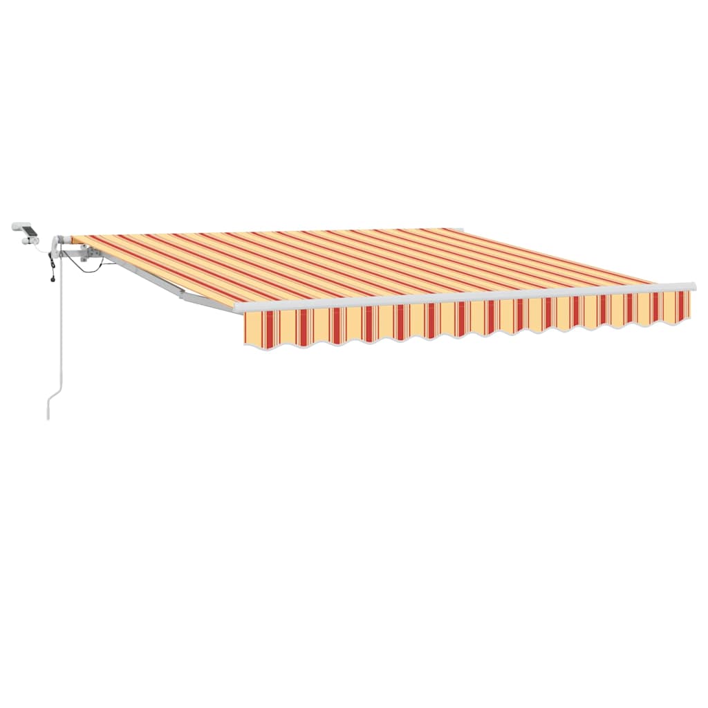 Inklapbaar Zonnescherm Geel en Oranje 300 x 250 cm – afbeelding 2