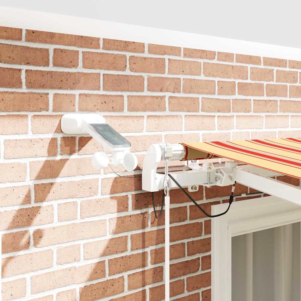 Inklapbaar Zonnescherm Geel en Oranje 300 x 250 cm – afbeelding 4