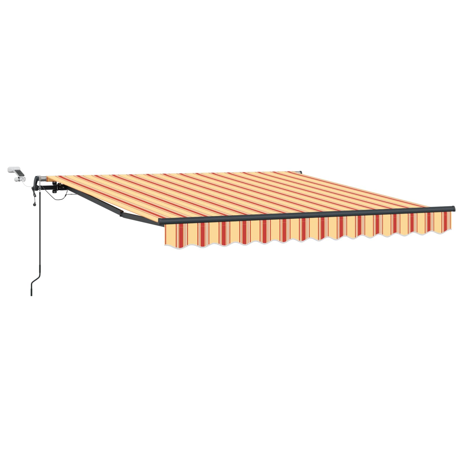 Luifeldoek Geel en Oranje 300 x 250 cm Polyester – afbeelding 2