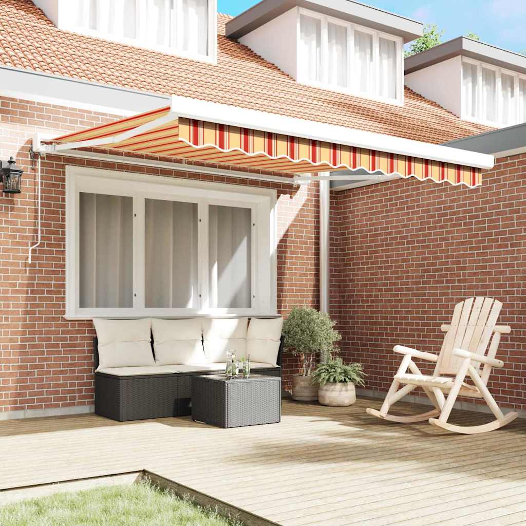 Markies Geel en Oranje 300 x 250 cm Polyester en Aluminium – afbeelding 3