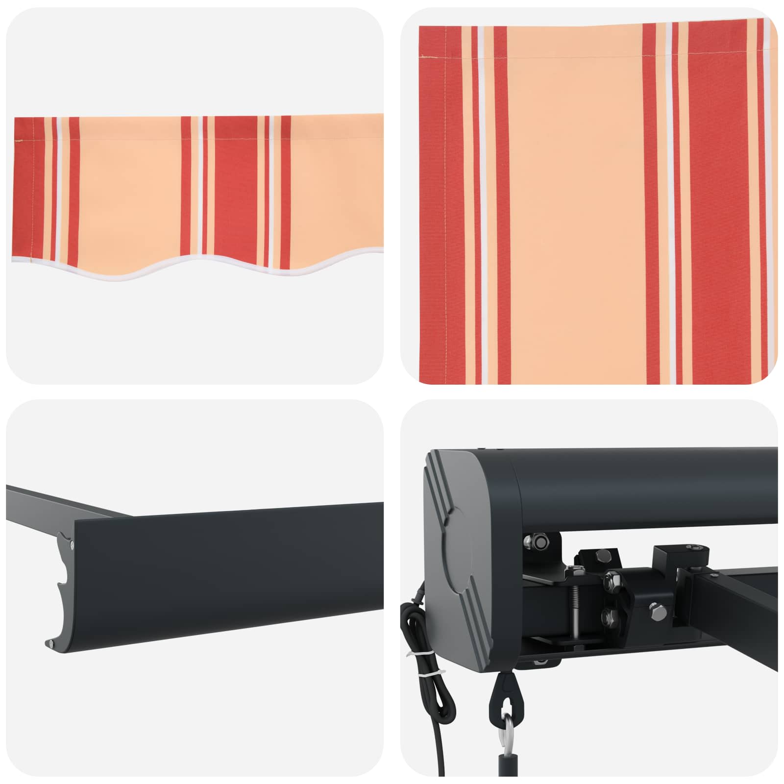 Markies Geel en Oranje 300 x 250 x 165 cm – afbeelding 8