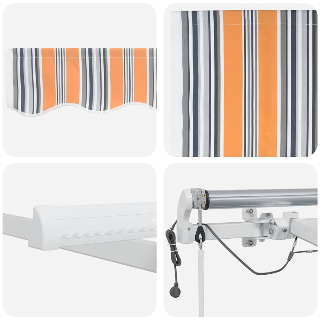 Inklapbaar Zonnescherm Multikleur 300 x 250 cm – afbeelding 10