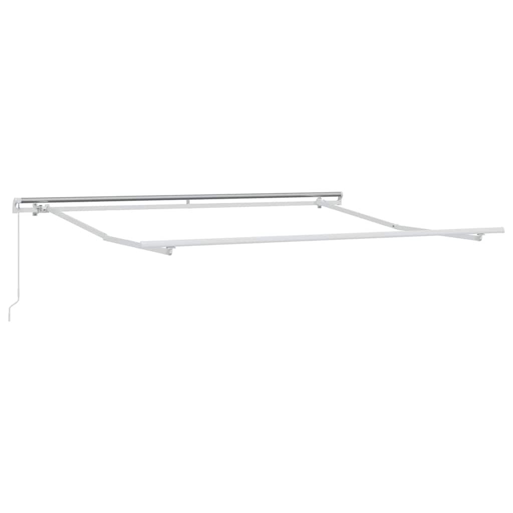 Inklapbaar Zonnescherm Lichtgrijs 350 x 250 cm – afbeelding 4