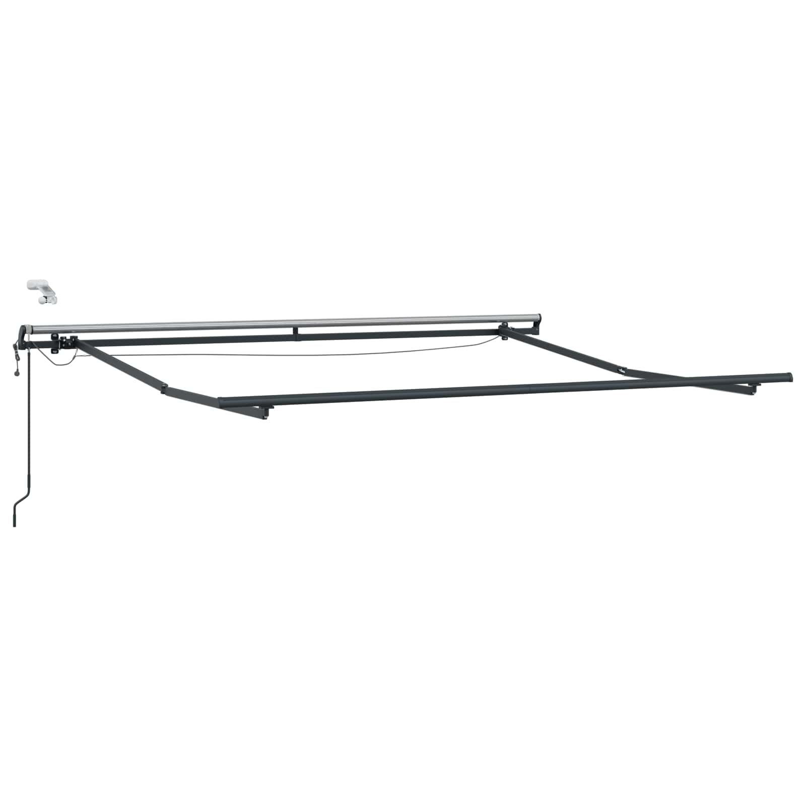 Luifeldoek Lichtgrijs 350 x 250 cm Polyester – afbeelding 7