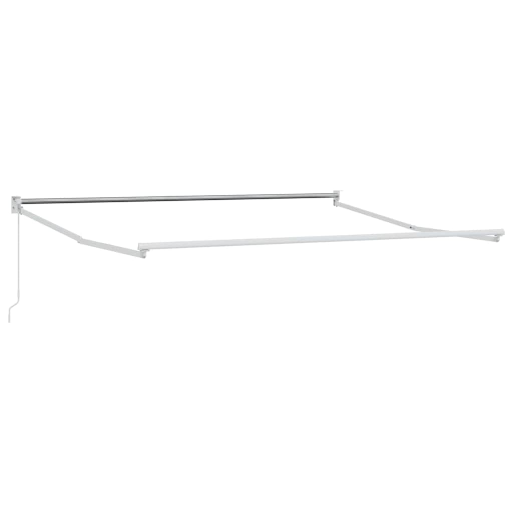 Inklapbaar Zonnescherm Lichtgrijs 350 x 250 cm – afbeelding 5