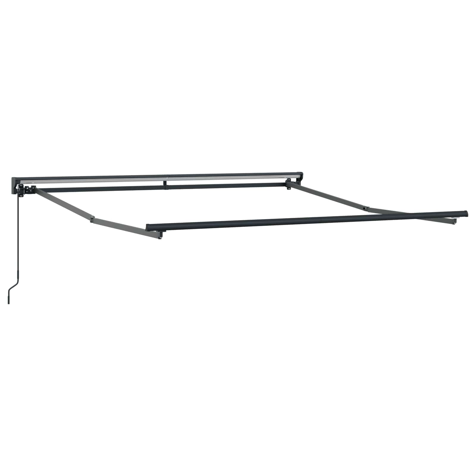 Zijde Frame Lichtgrijs 350 x 250 cm Polyester met PU-coating – afbeelding 5