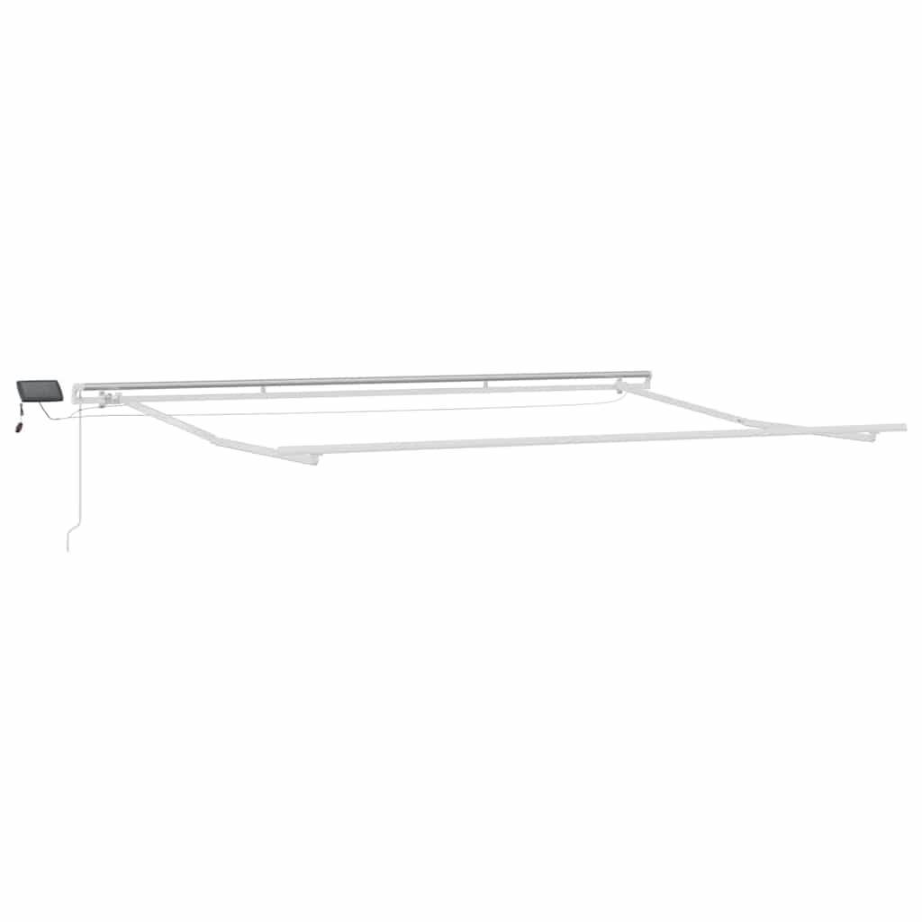 Inklapbaar Zonnescherm Geel en Oranje 400 × 300 cm – afbeelding 5
