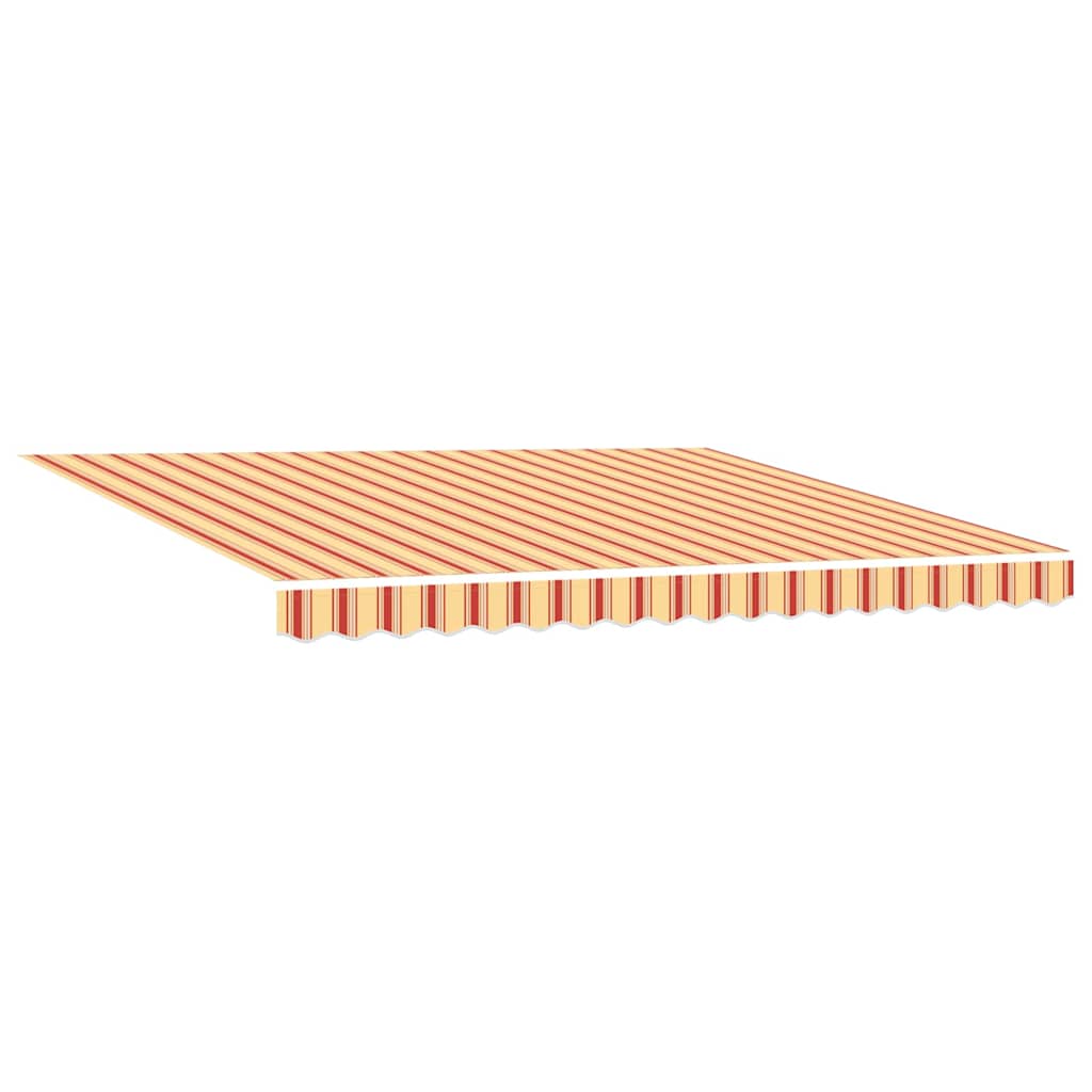 Inklapbaar Zonnescherm Geel en Oranje 400 × 300 cm – afbeelding 4