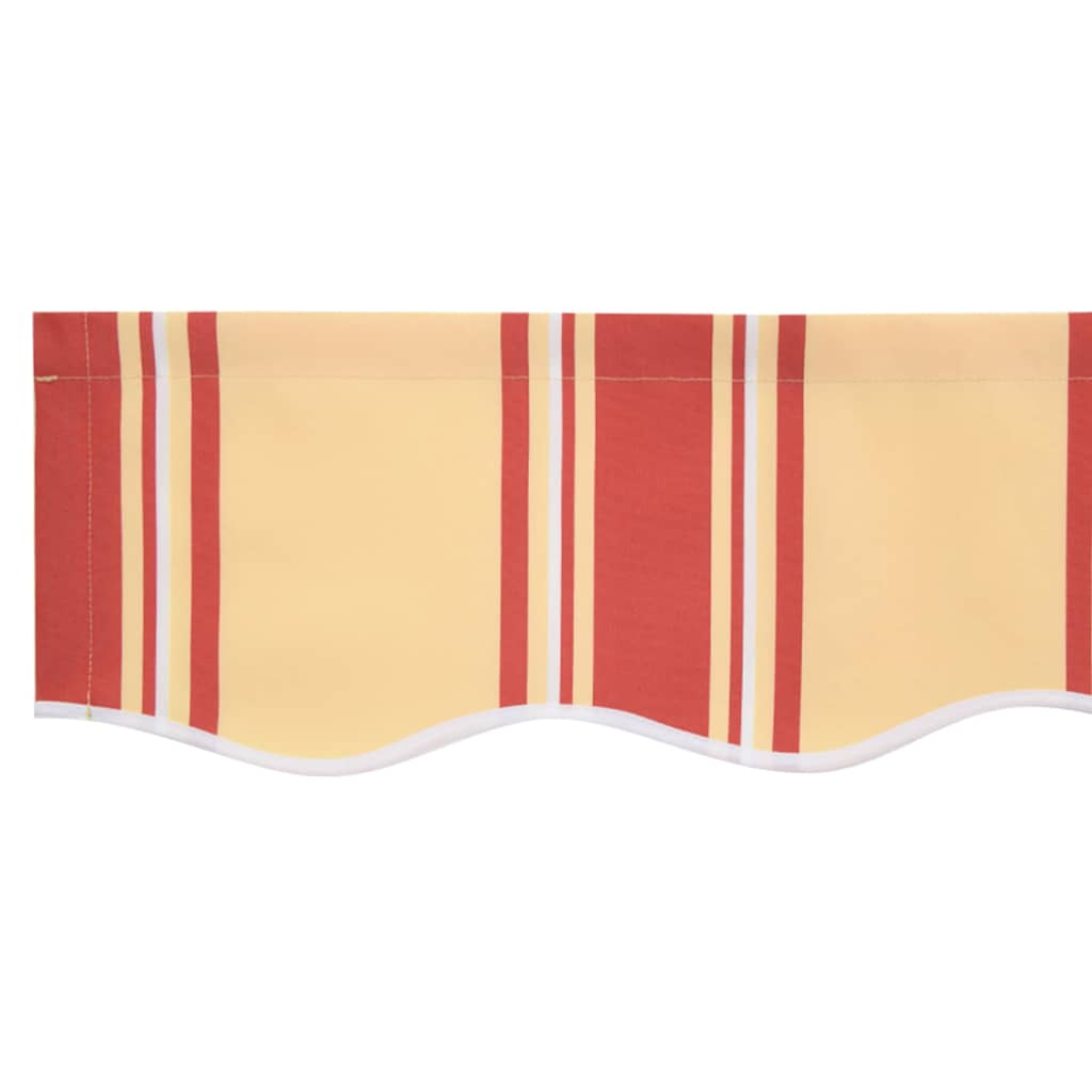 Inklapbaar Zonnescherm Geel en Oranje 400 × 300 cm – afbeelding 8