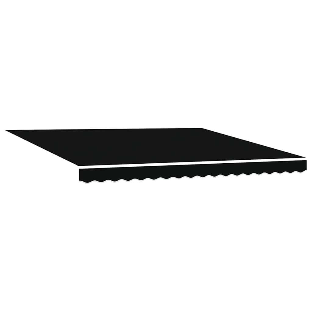 Inklapbaar Zonnescherm Zwart 400 × 300 cm – afbeelding 4