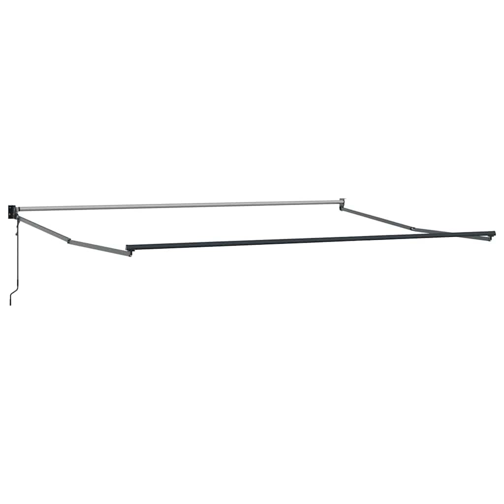Elektrisch Uittrekbaar Zonnescherm Lichtgrijs 400 × 300 cm – afbeelding 5