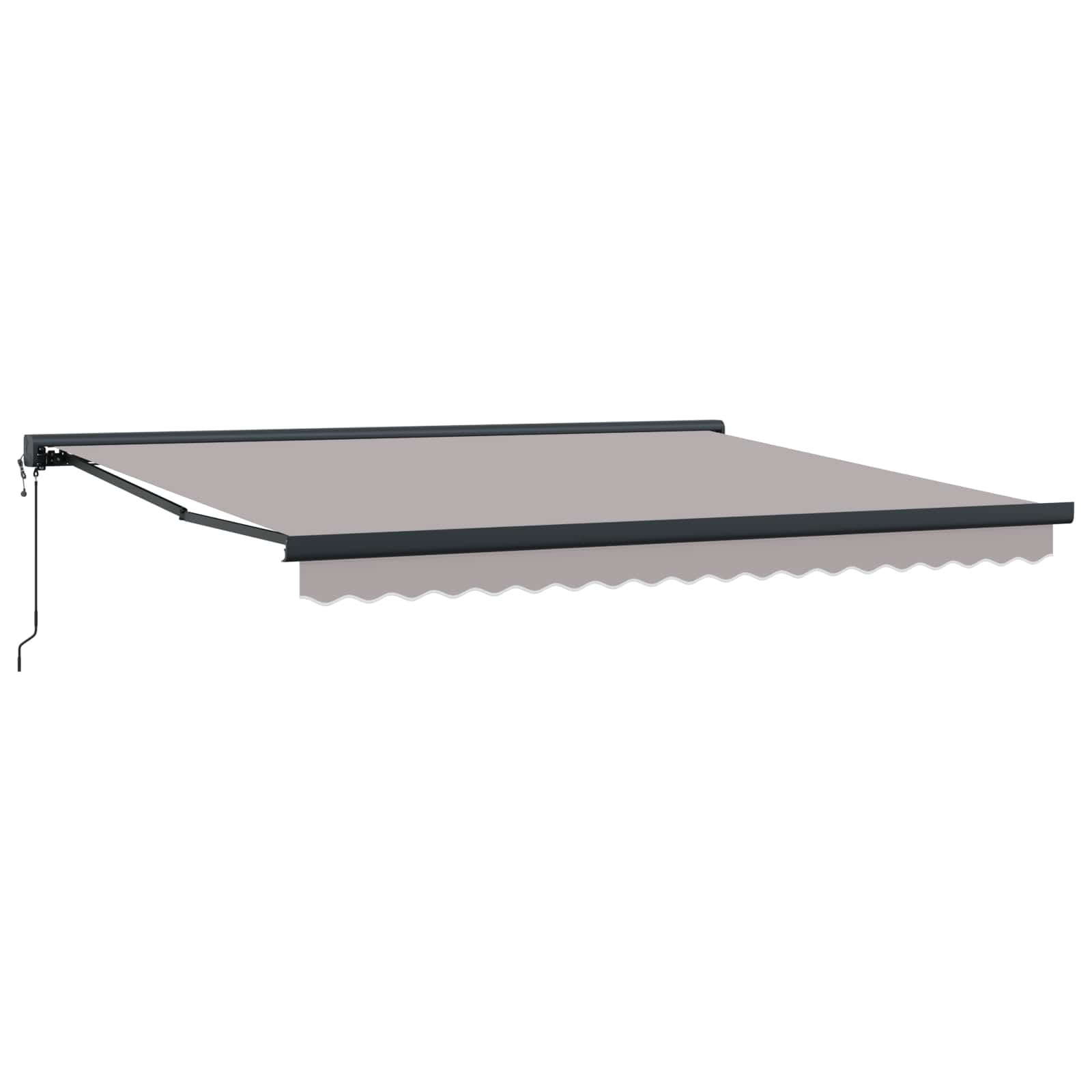 Markies Lichtgrijs 400 × 300 cm Polyester en Aluminium – afbeelding 2