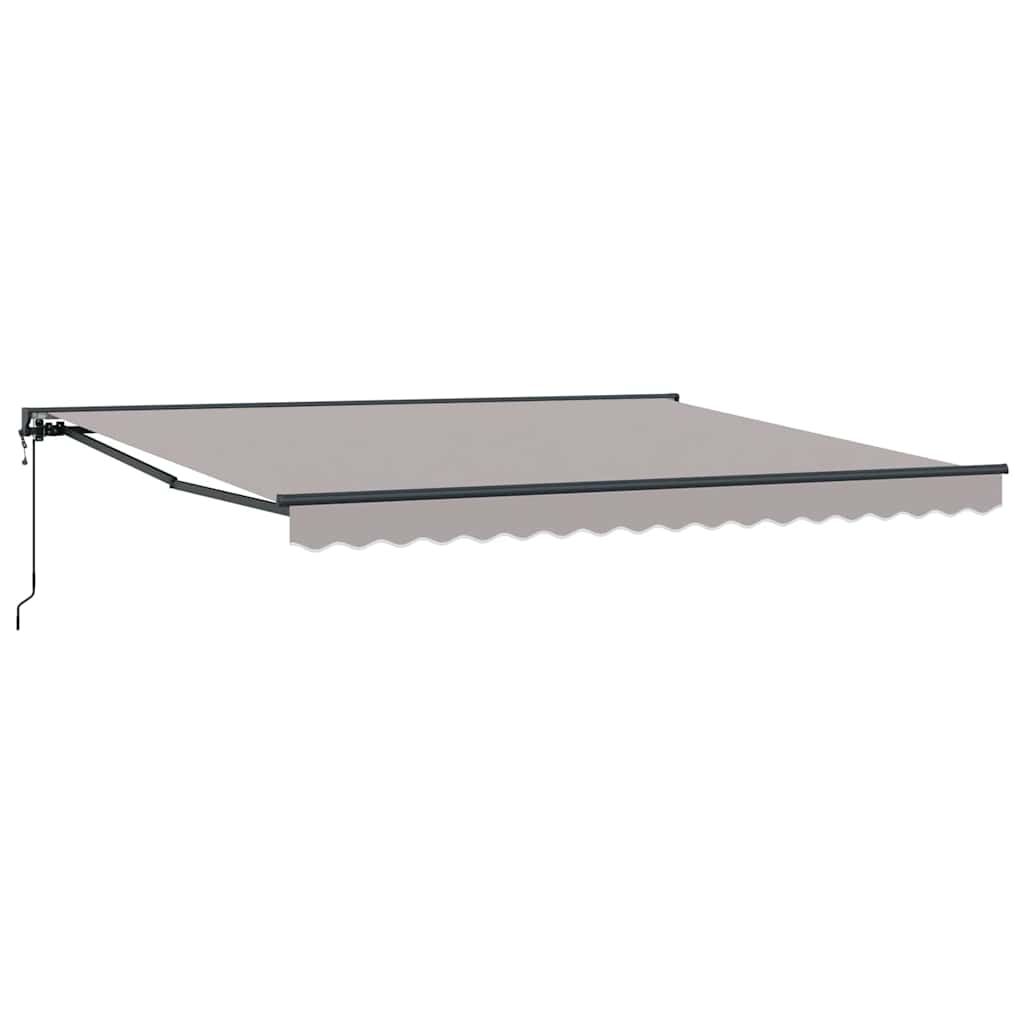 Zijde Frame Lichtgrijs 400 × 300 cm Polyester met PU-coating – afbeelding 2