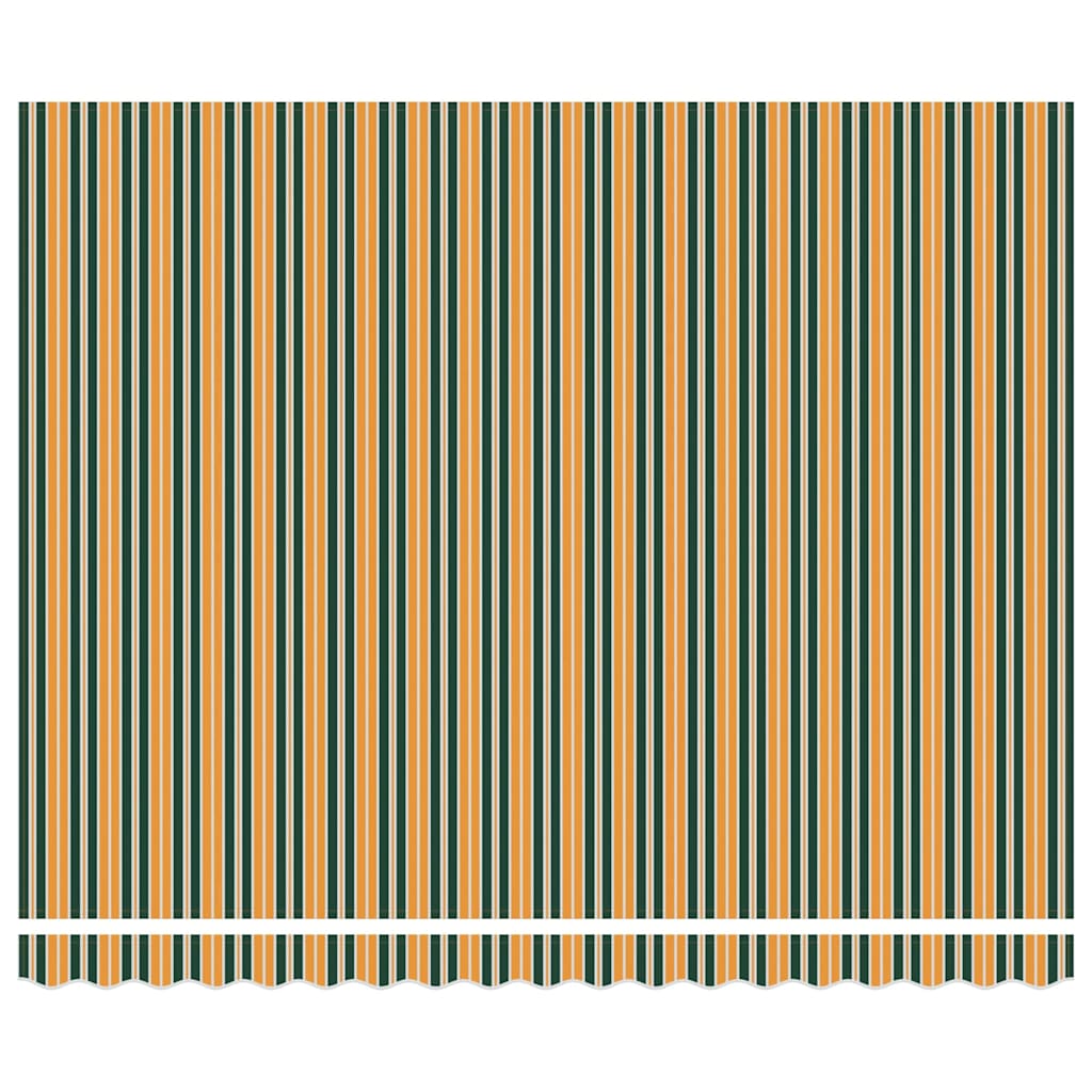 Inklapbaar Zonnescherm Groen en Geel 400 × 300 cm – afbeelding 8