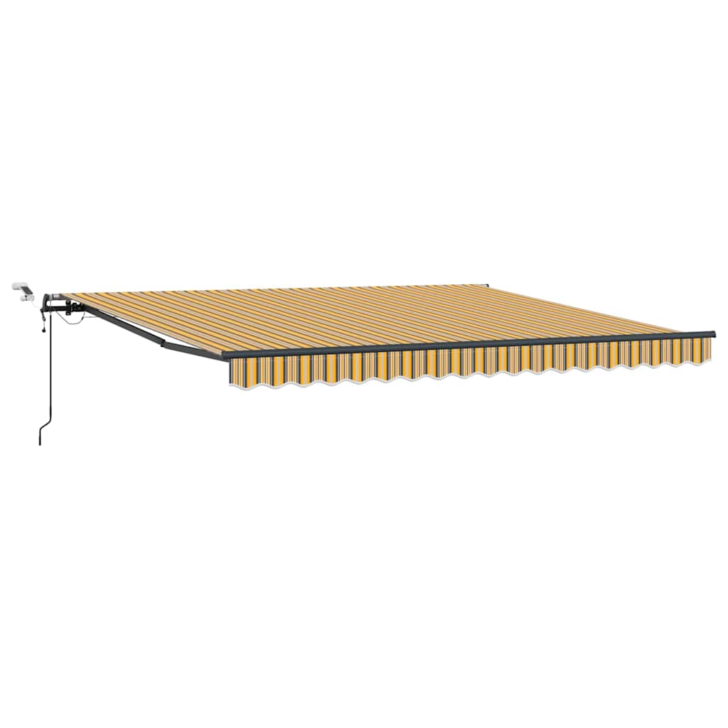 Luifeldoek Multikleur 400 × 350 cm Polyester – afbeelding 2