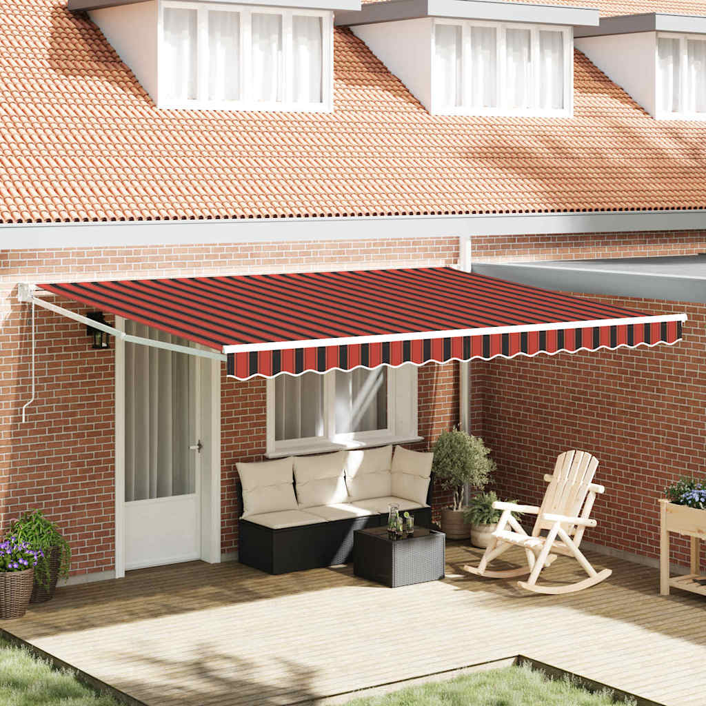 Markies Oranje en Bruin 450 x 300 x 165 cm Polyester en Metaal