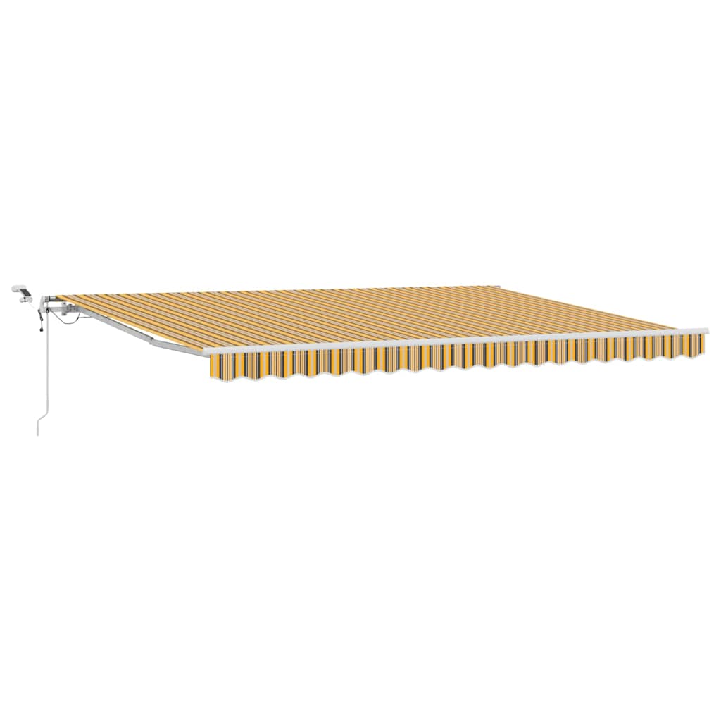 Inklapbaar Zonnescherm Multikleur 450 × 300 cm – afbeelding 2