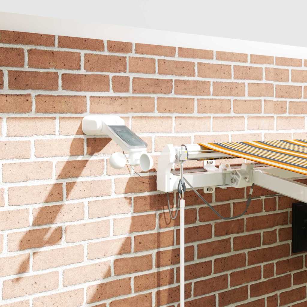 Inklapbaar Zonnescherm Multikleur 450 × 300 cm – afbeelding 4