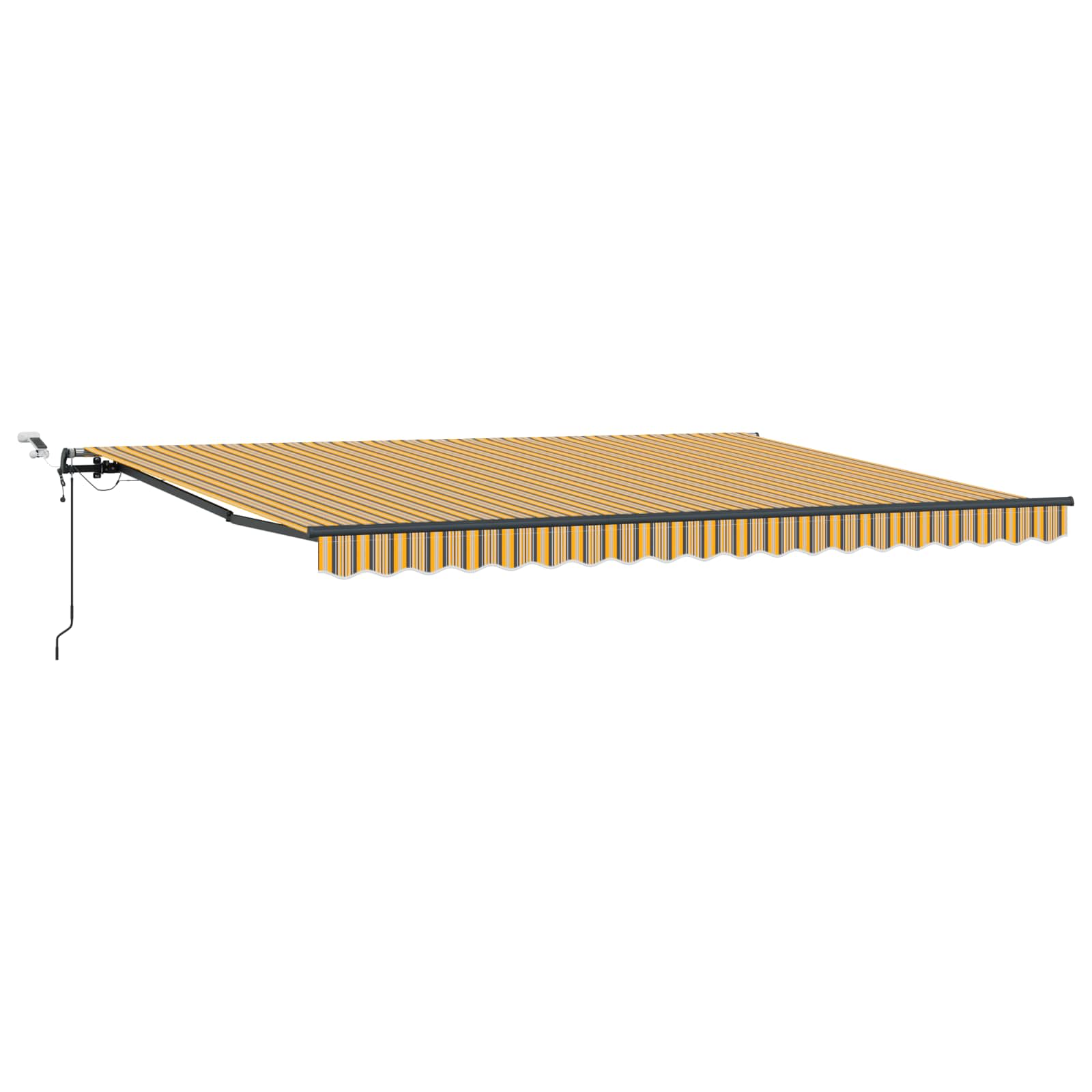 Luifeldoek Multikleur 450 × 300 cm Polyester – afbeelding 2