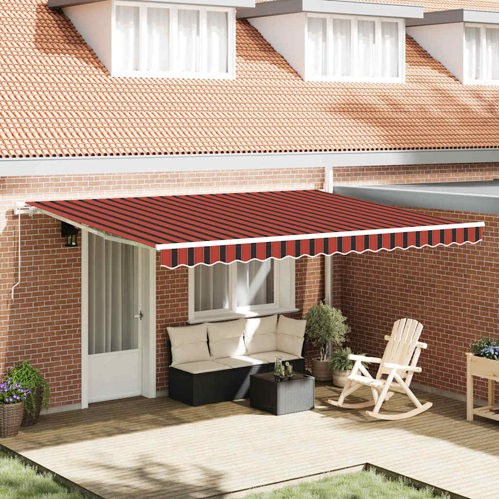 Markies Oranje en Bruin 450 x 350 x 165 cm Polyester – afbeelding 1