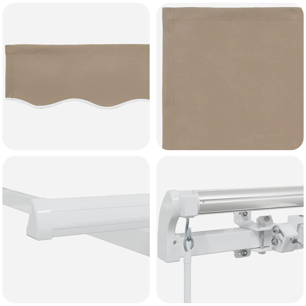 Markies Beige 450 x 350 x 165 cm Polyester – afbeelding 8
