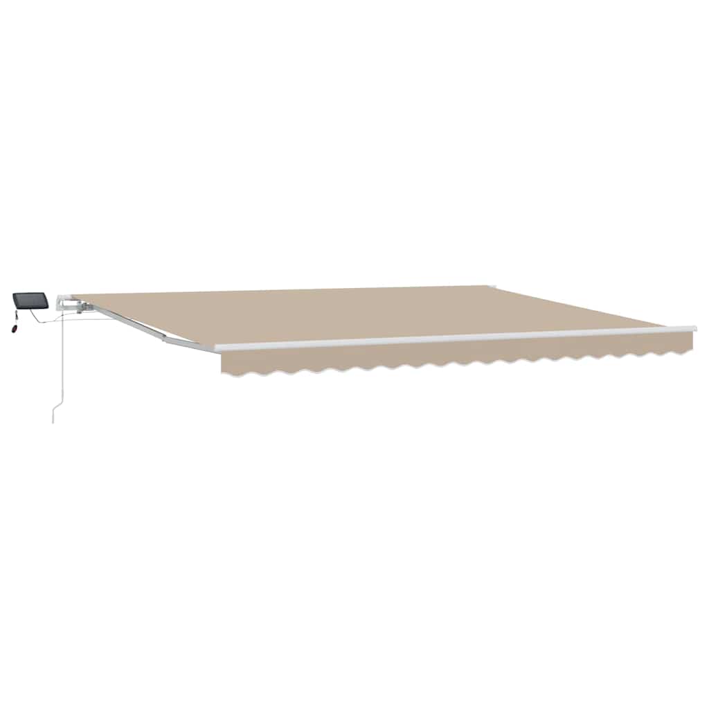 Inklapbaar Zonnescherm met 450 ×350 cm Stof – afbeelding 2