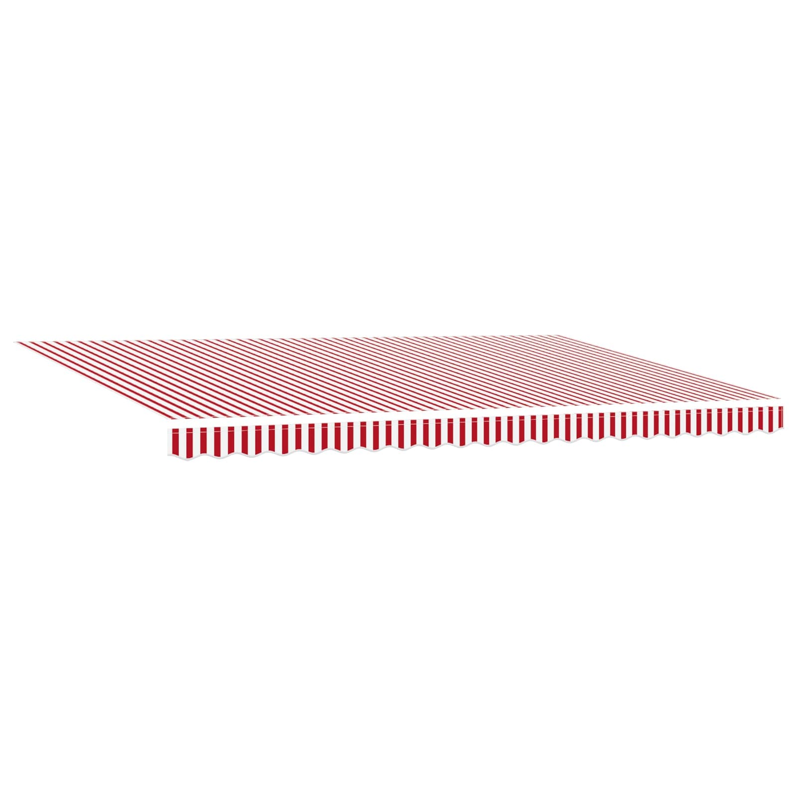Markies Rood en Wit 500 × 300 cm Polyester en Metaal – afbeelding 4