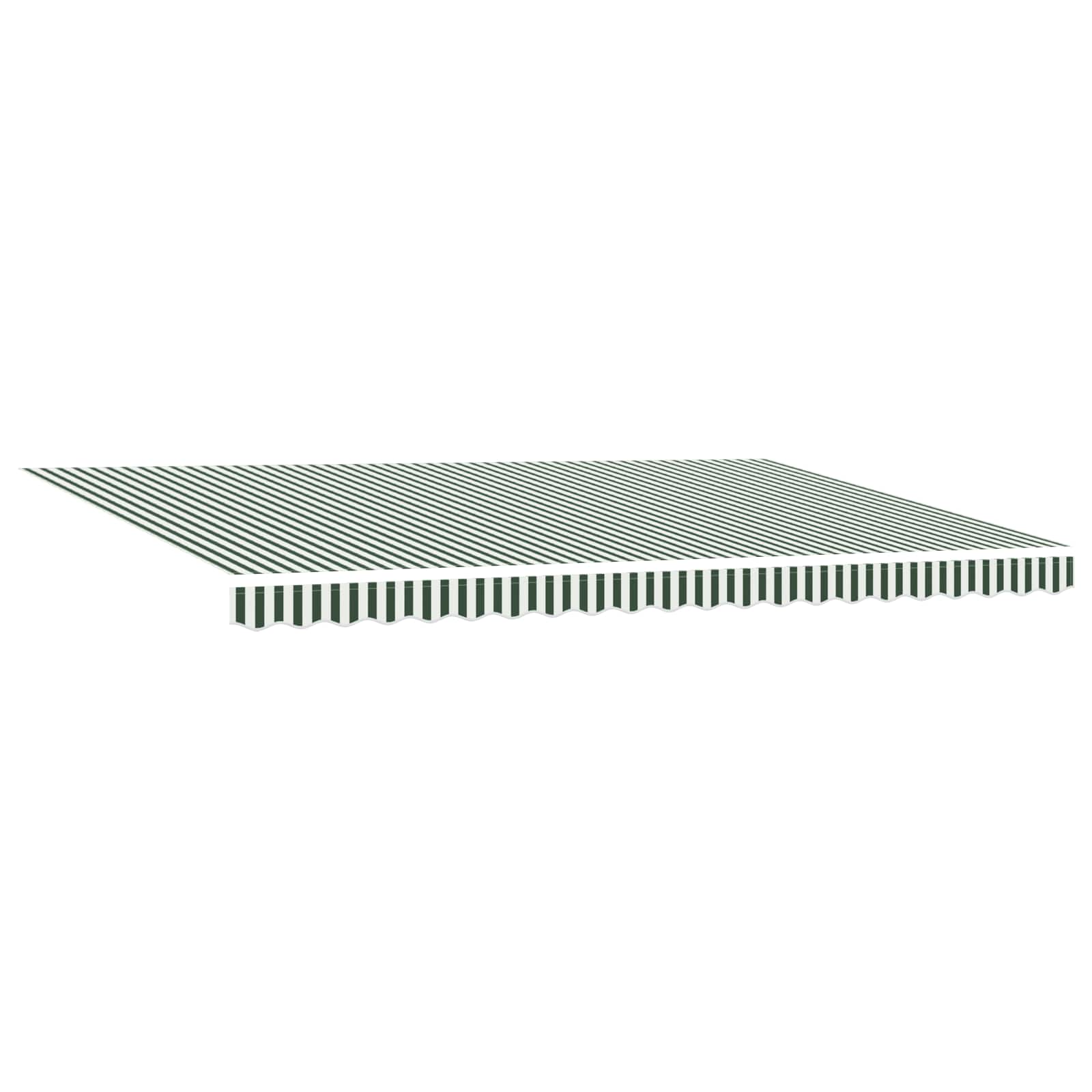 Handmatig uitschuifbare luifel Groen 500 × 300 cm – afbeelding 4