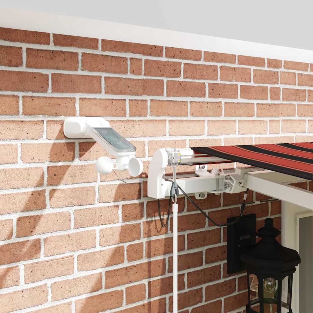 Inklapbaar Zonnescherm Oranje en Bruin 500 × 350 cm – afbeelding 4