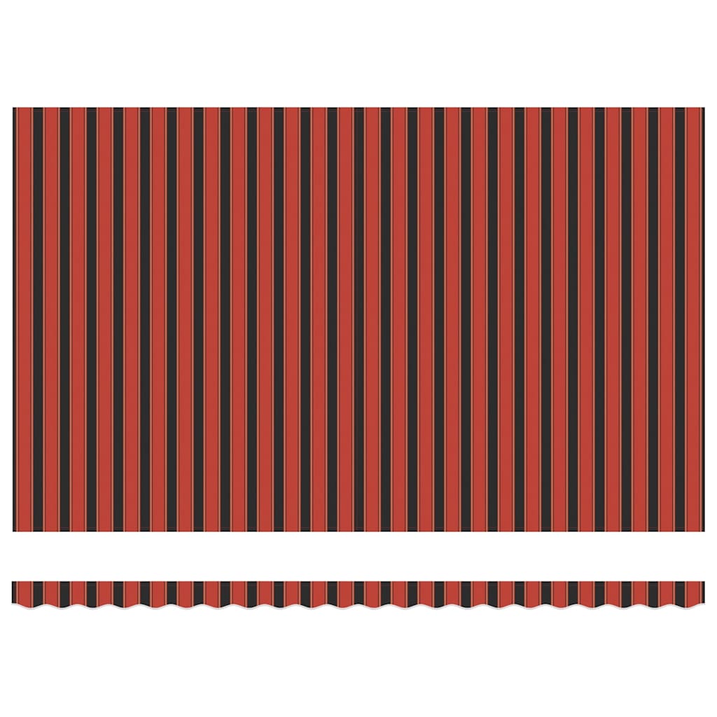 Inklapbaar Zonnescherm Oranje en Bruin 500 × 350 cm – afbeelding 8