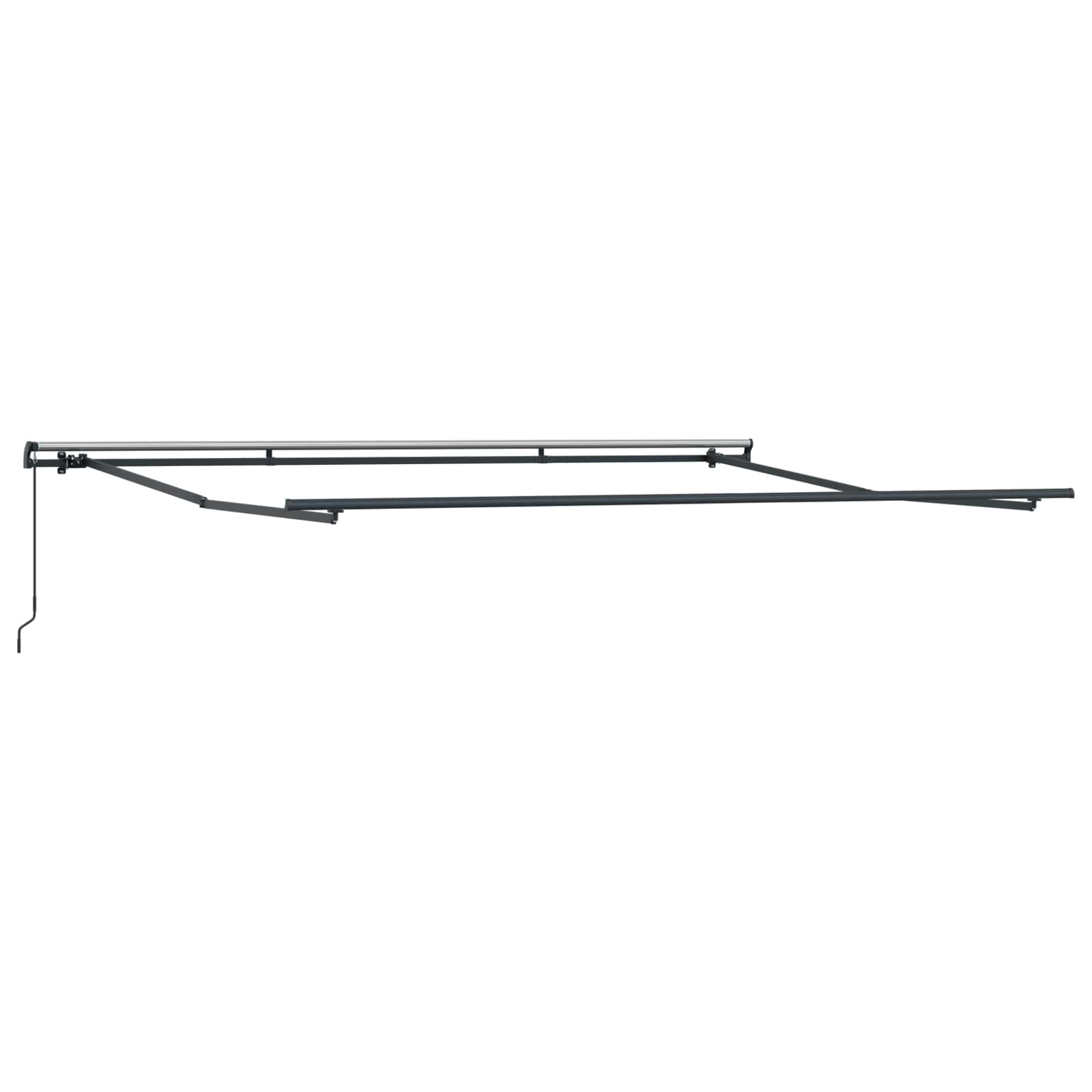 Uitschuifbare luifel Meerkleurig 500 × 350 cm – afbeelding 5