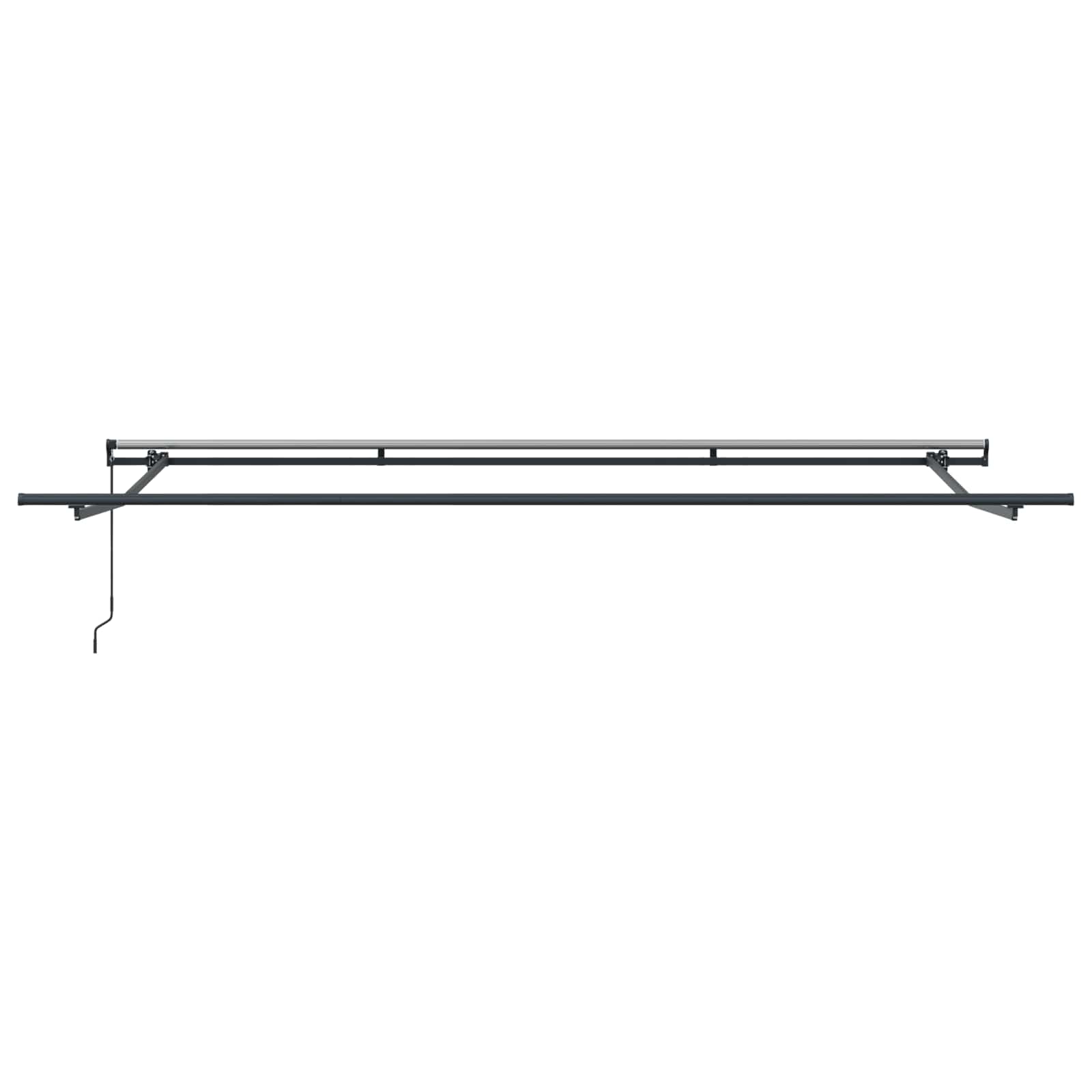 Uitschuifbare luifel Meerkleurig 500 × 350 cm – afbeelding 7