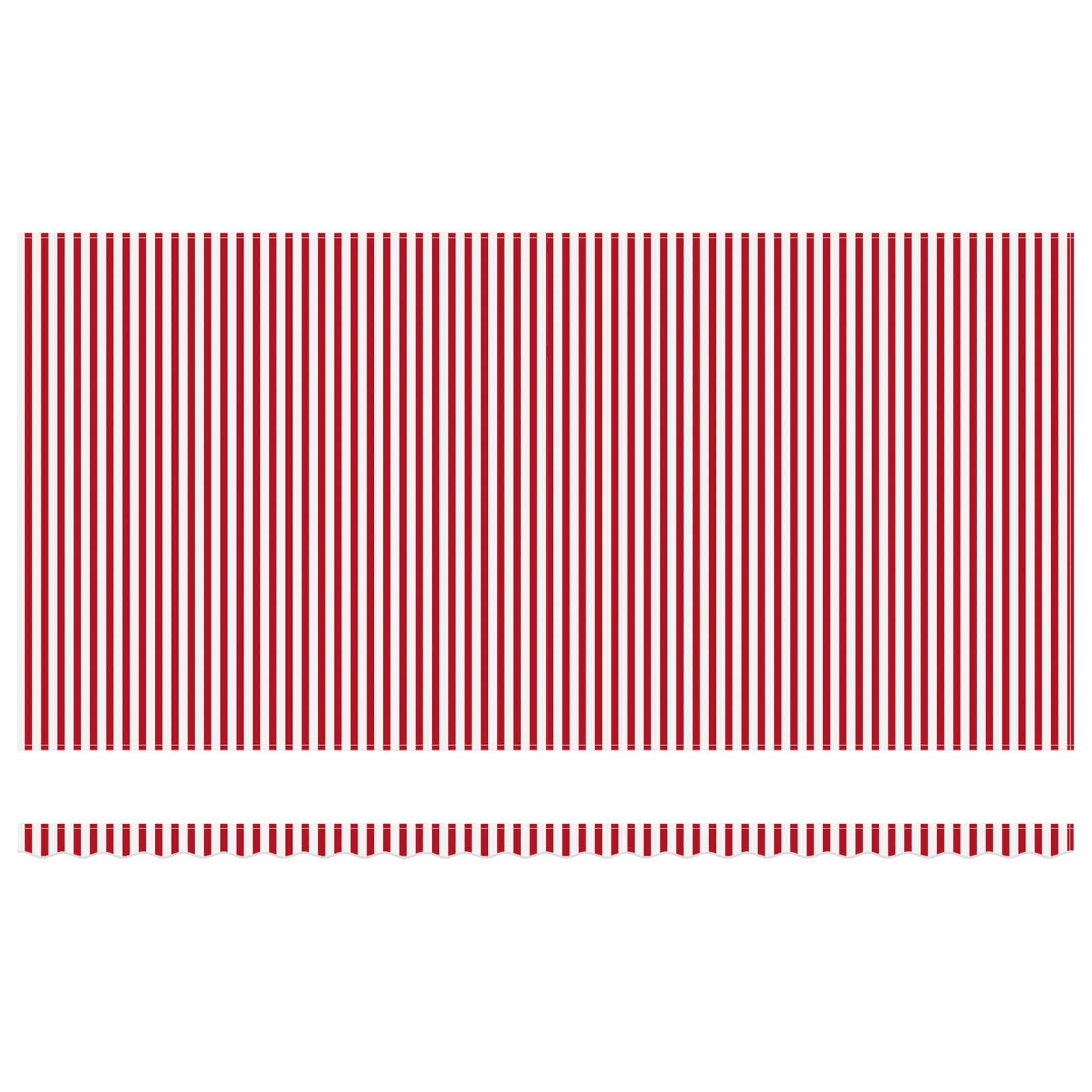 Inklapbaar Zonnescherm Rood en wit 600 ×300 cm Stof – afbeelding 8