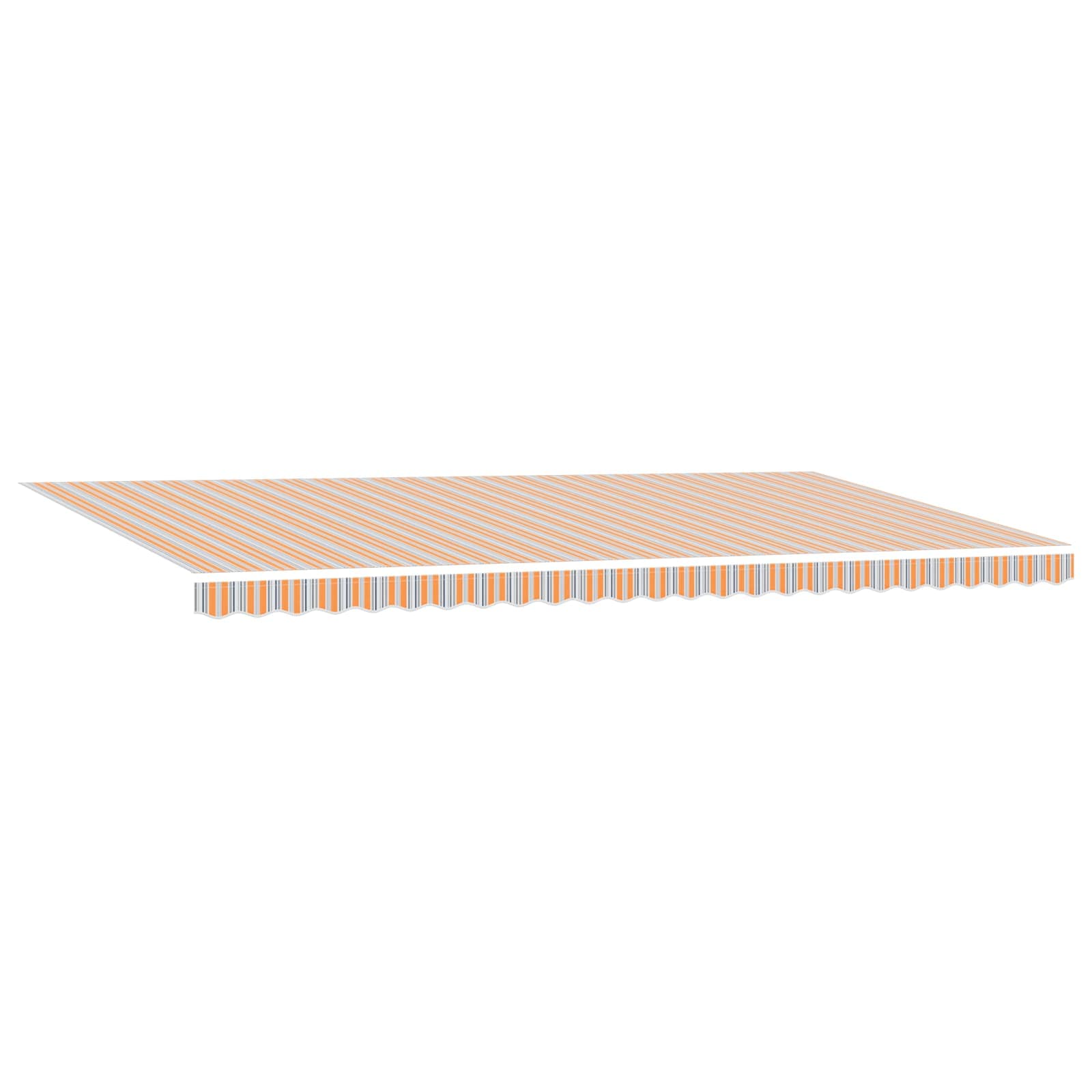 Inklapbaar Zonnescherm Multikleur 600 × 300 cm Stof – afbeelding 2