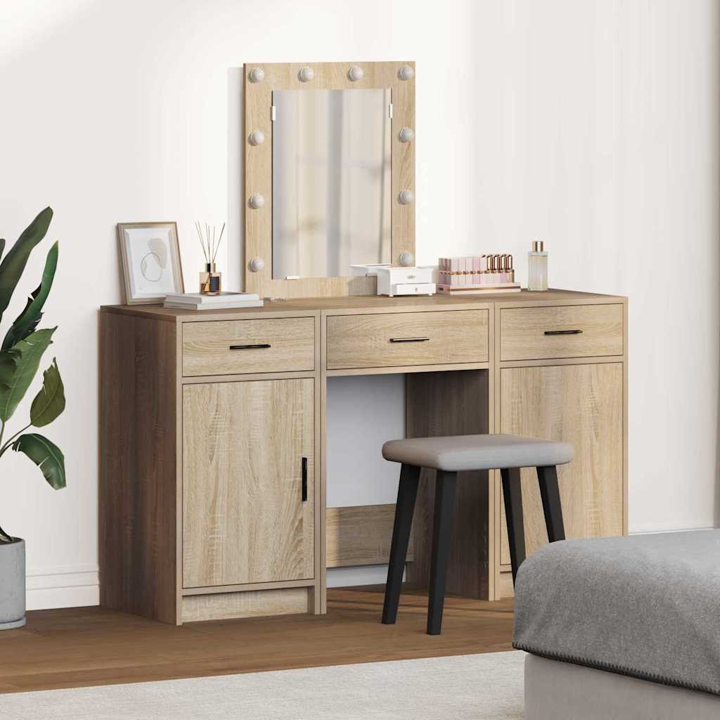 Plafondtafel met lade Bruin 50 x 41 x 135 cm Bewerkt hout