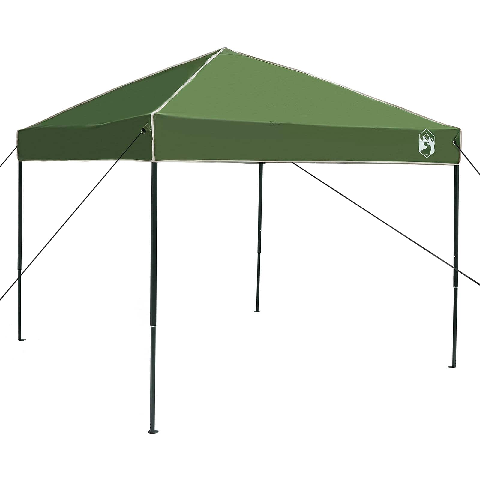Camping Tent Set met dak met opslag 2 pcs Groen Taffeta en Stof – afbeelding 6