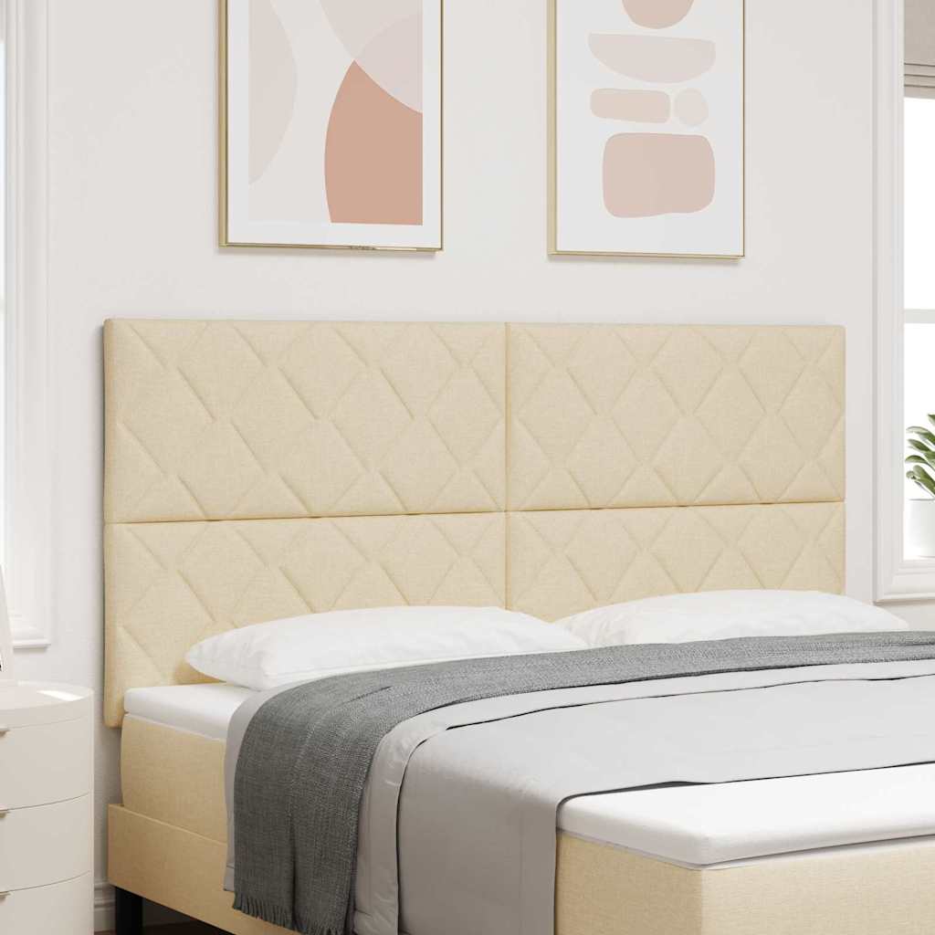 Hoofdbord Crème 180 cm Stof