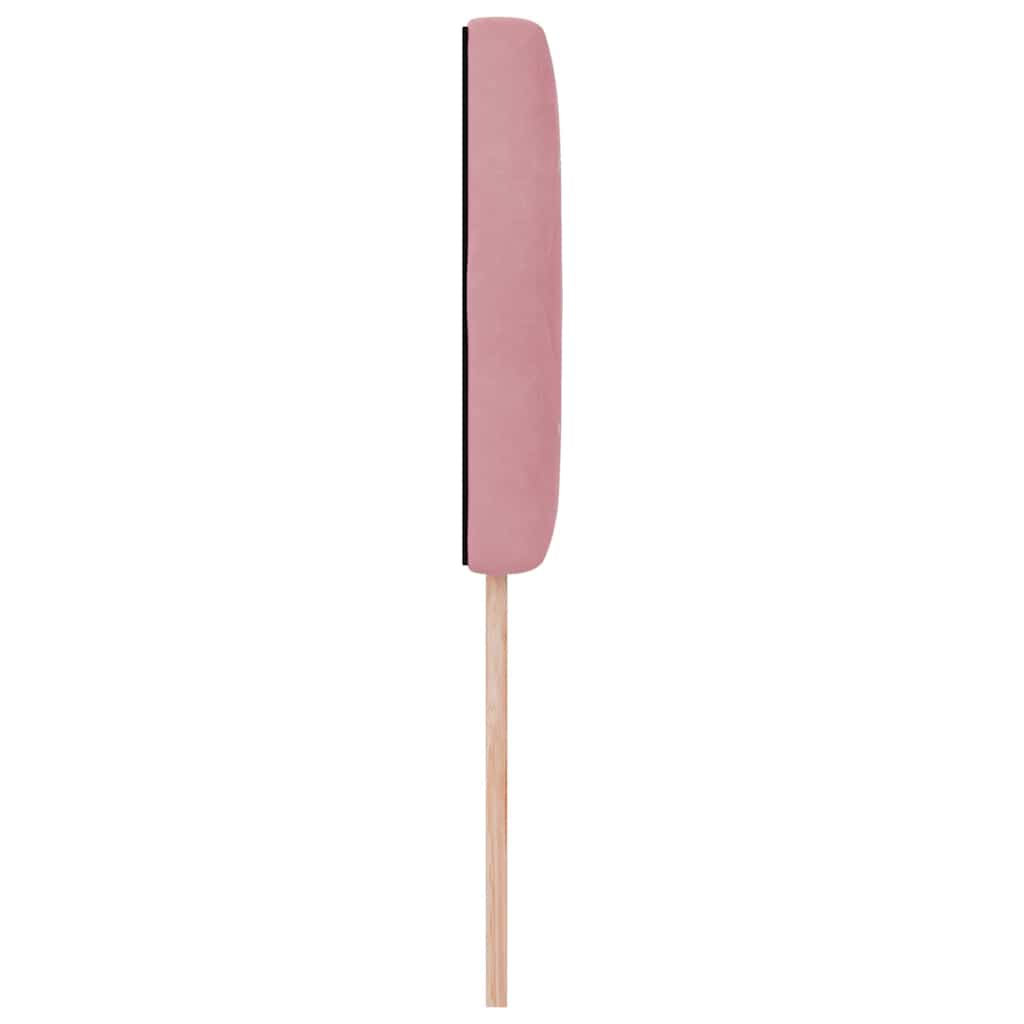 LED Hoofdbord met LED-stripverlichting Roze 90 cm Fluweel – afbeelding 6