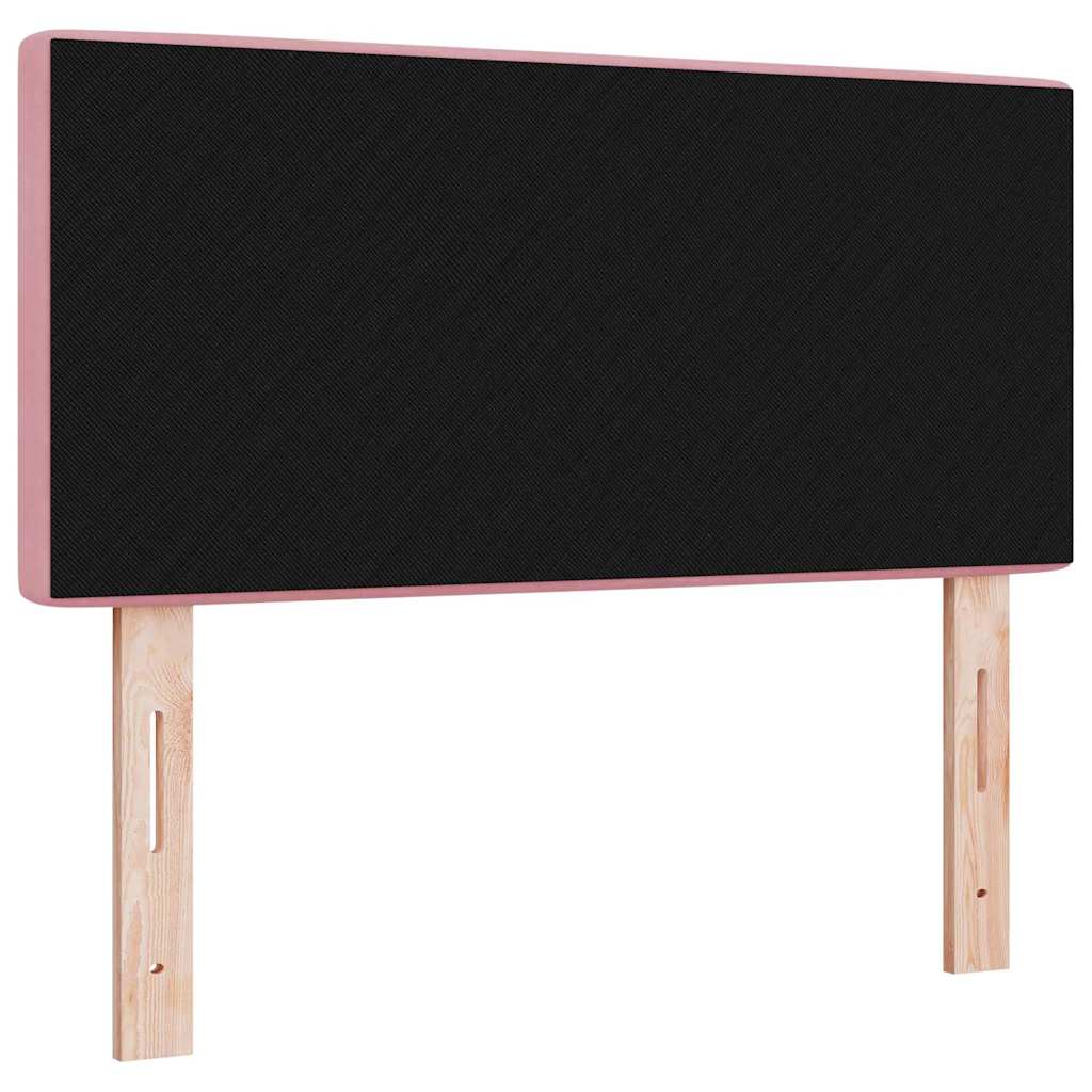 LED Hoofdbord met LED-stripverlichting Roze 90 cm Fluweel – afbeelding 7