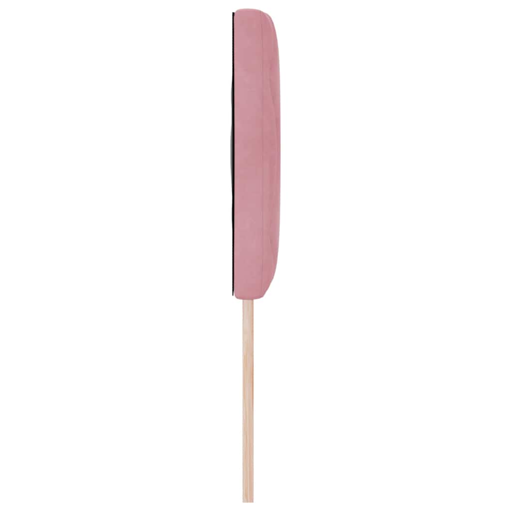 LED Hoofdbord Roze 160 cm Fluweel – afbeelding 6