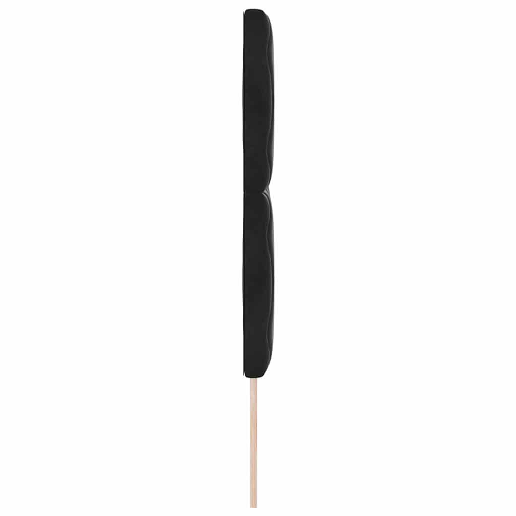 LED Hoofdbord Zwart 144 cm Fluweel – afbeelding 6