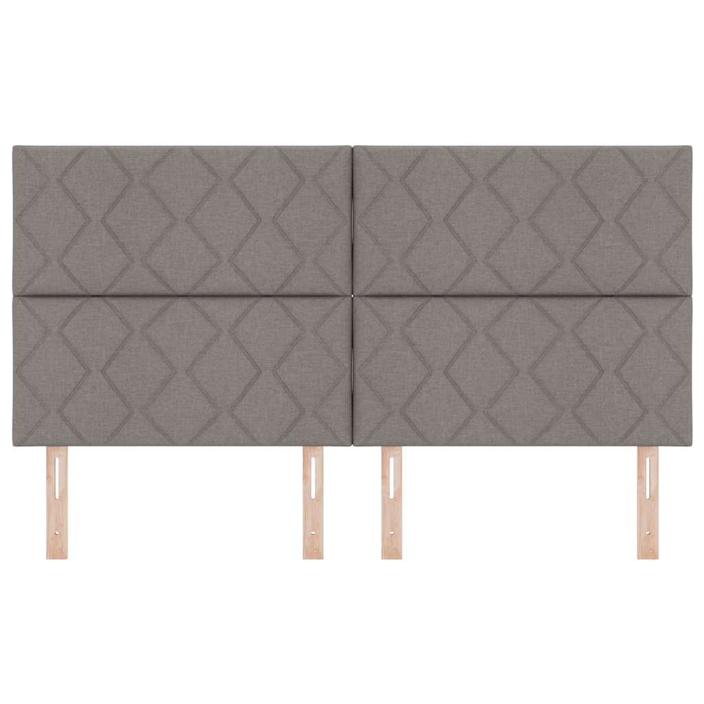 LED Hoofdbord Taupe 180 cm Stof – afbeelding 5