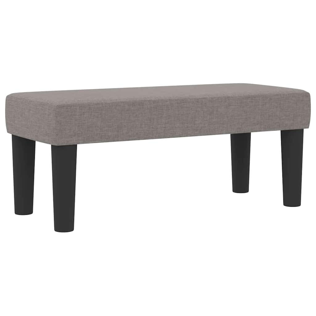 Boxspringbed met hoofdeinde Taupe 80 x 200 cm Stof – afbeelding 5
