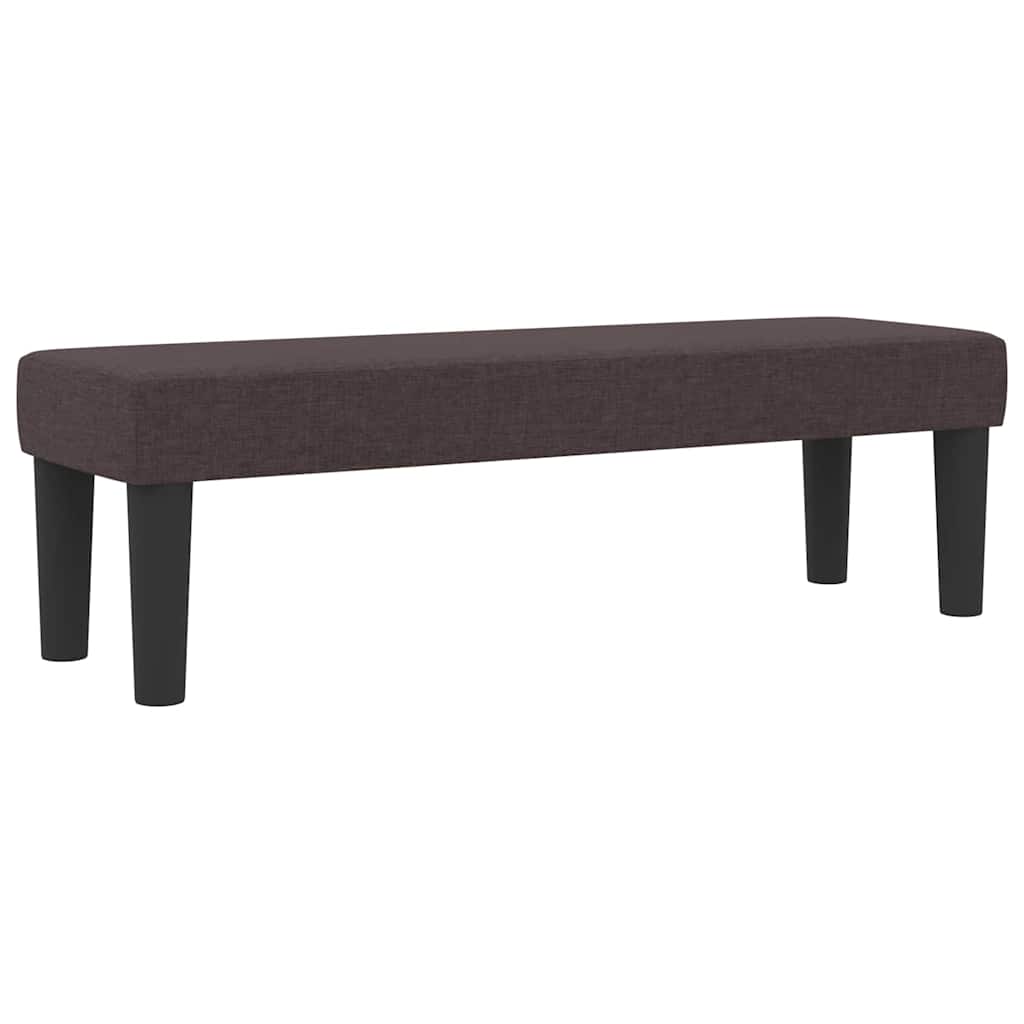 Boxspringbed met hoofdeinde Donkerbruin 140 x 200 cm Stof – afbeelding 5